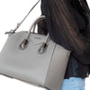 Givenchy Grey Leather Medium Antigona Bag