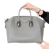 Givenchy Grey Leather Medium Antigona Bag