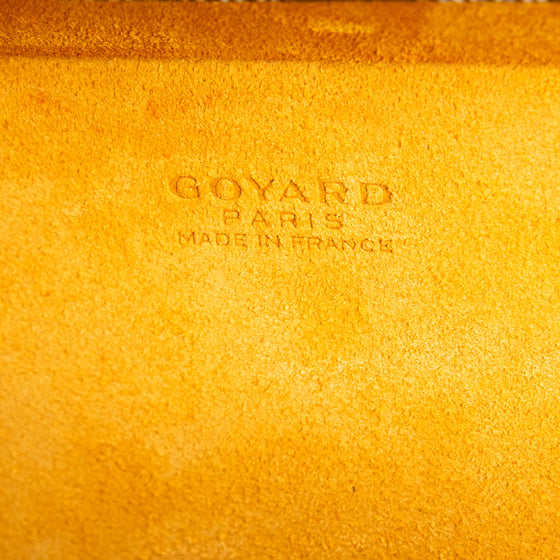 Goyard Goyardine Black Palace MM Trunk Bag