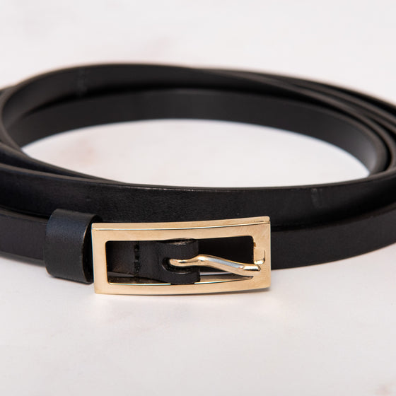 Gucci Black Leather Ladies Belt