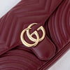 Gucci GG Marmont Small Rosso Ancora Shoulder Bag