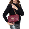 Gucci GG Marmont Small Rosso Ancora Shoulder Bag