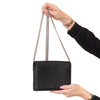 Gucci Dionysus Black Leather Wallet On Chain  Crossbody Bag