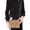 Gucci Dionysus Small Tan Suede Shoulder Bag