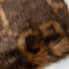 Gucci Faux Fur Motif Wrap