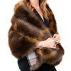 Gucci Faux Fur Motif Wrap