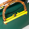 Gucci Diana Green Leather Tote Bag