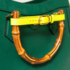 Gucci Diana Green Leather Tote Bag