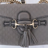 Gucci Guccissima Emily Grey Leather Shoulder Bag