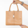 Gucci Jackie Vintage Beige Leather Bag