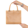 Gucci Jackie Vintage Beige Leather Bag