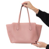 Gucci Pink Leather Tote Bag