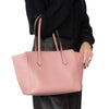 Gucci Pink Leather Tote Bag
