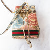 Gucci Ophidia GG Flora Mini Bucket Bag