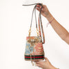 Gucci Ophidia GG Flora Mini Bucket Bag