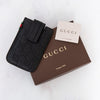 Gucci  Black Guccissima Leather Smartphone Case