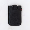 Gucci  Black Guccissima Leather Smartphone Case