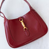 Gucci Jackie 1961 Burgundy Small Leather Shoulder Bag