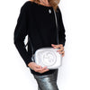 Gucci Blondie Silver Leather Bag