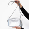 Gucci Blondie Silver Leather Bag