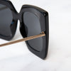 Gucci Black Square Frame Sunglasses