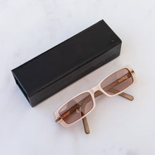  Gucci Vintage Pink Brown Sunglasses