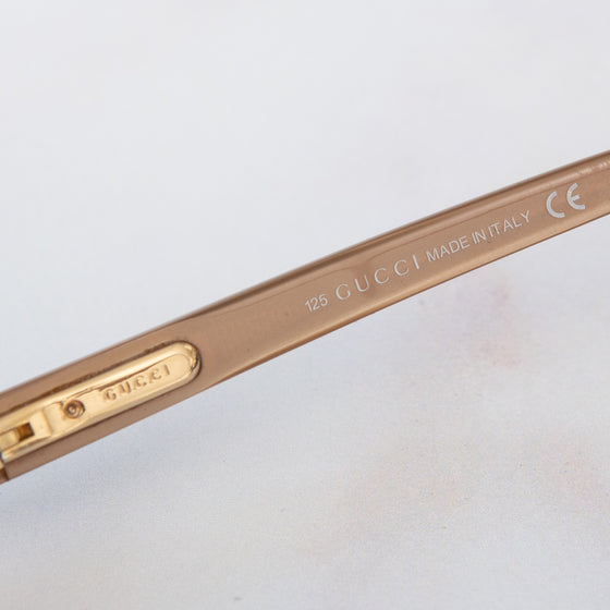 Gucci Vintage Pink Brown Sunglasses