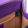 Gucci Mini Thiara Purple Crocodile Leather Top Handle Bag