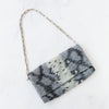 Gucci Vintage Grey And Blue Beaded Tom Ford Beaded  Shoulder Bag