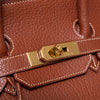 Hermes Birkin 35 In Sienne Togo Leather With Gold Tone Hardware