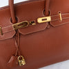 Hermes Birkin 35 In Sienne Togo Leather With Gold Tone Hardware