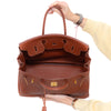 Hermes Birkin 35 In Sienne Togo Leather With Gold Tone Hardware