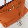 Hermès Orange Birkin 40 Bag 2005