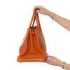 Hermès Orange Birkin 40 Bag 2005