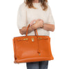 Hermès Orange Birkin 40 Bag 2005