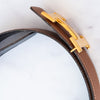 Hermès Reversible Constance H Belt Size 95