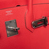 Hermes Birkin Red 30 Bag