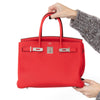 Hermes Birkin Red 30 Bag