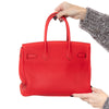 Hermes Birkin Red 30 Bag