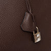 Hermes Birkin 35 Chocolate Togo Leather Bag
