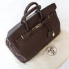 Hermes Birkin 35 Chocolate Togo Leather Bag