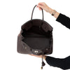 Hermes Birkin 35 Chocolate Togo Leather Bag