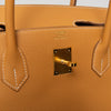**UNUSED ** Hermes Birkin 40 Natural Sable Veau Togo Leather  Bag 2025