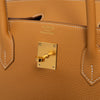 **UNUSED ** Hermes Birkin 40 Natural Sable Veau Togo Leather  Bag 2025