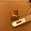 **UNUSED ** Hermes Birkin 40 Natural Sable Veau Togo Leather  Bag 2025