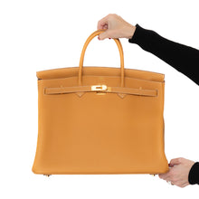  **UNUSED ** Hermes Birkin 40 Natural Sable Veau Togo Leather  Bag 2025