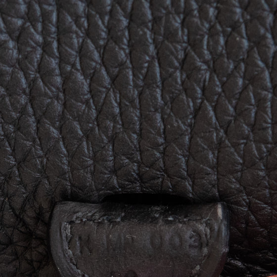 **UNUSED** Hermes Mini Evelyne 16 Black Leather Bag