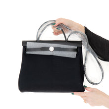  ** UNUSED ** Hermes Black Herbag Zip 31 Bag
