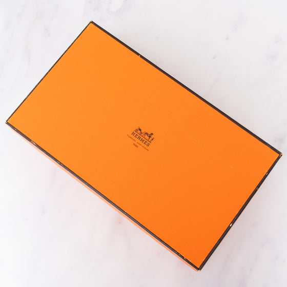 Hermes Crystal Night Black Sueded Heel Pumps