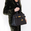 Hermes Black Birkin 30 Veau Taurillon Clemence Leather  Bag